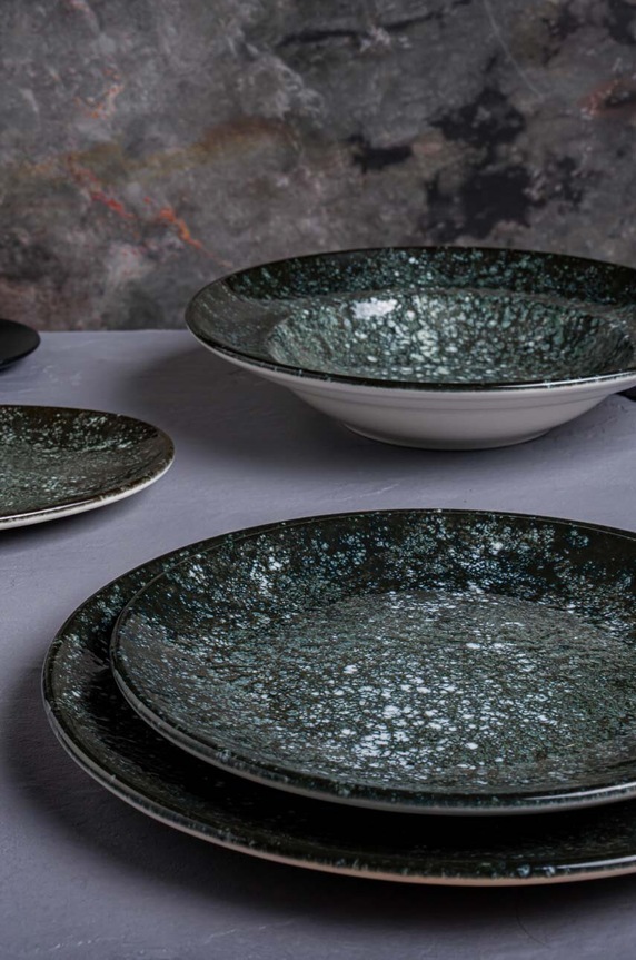 Μπολ Bonna Cosmos Black Vago o 18 cm COSBLVAO18KS.