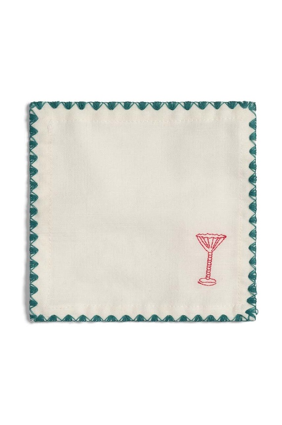 Kuhinja in bar Set koktajl prtičkov &k amsterdam Napkin Cocktail Zigzag 4-pack 6044.02 pisana