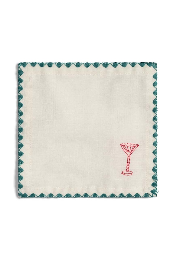 Kuhinja in bar Set koktajl prtičkov &k amsterdam Napkin Cocktail Zigzag 4-pack 6044.02 pisana