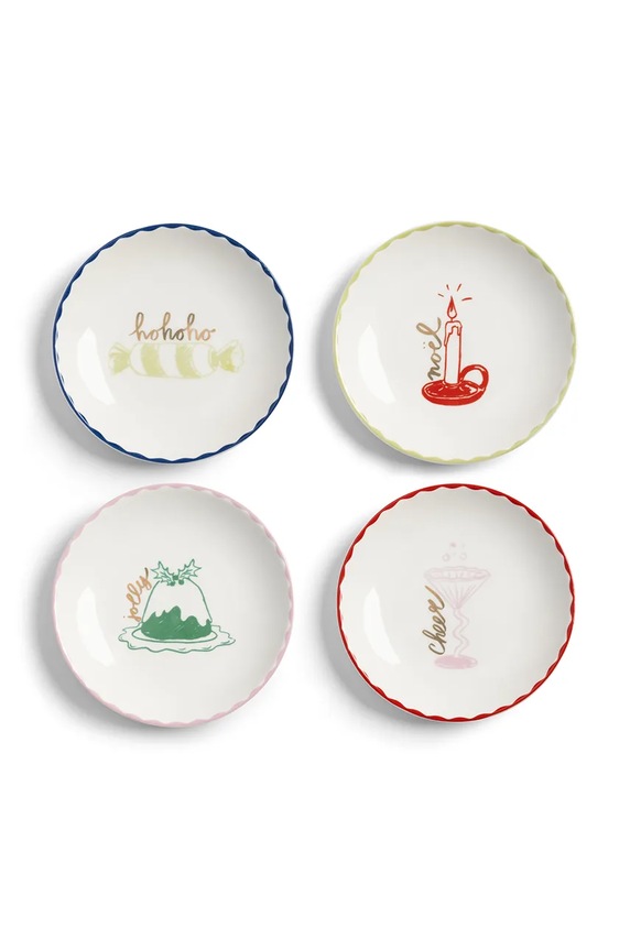 Набір тарілок &k amsterdam bliss small 4-pack барвистий 2840.04