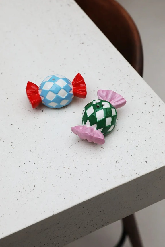 &k amsterdam saliera e pepiera Candy Check multicolore 1799.28