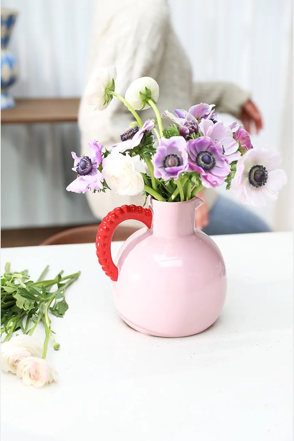 &k amsterdam dzbanek perle pink 2.5 L multicolor 1780.05