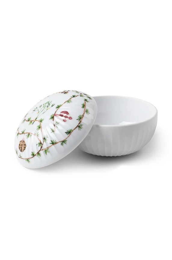Скринька для цукерок Kähler Hammershoi Christmas 693133 білий AA00