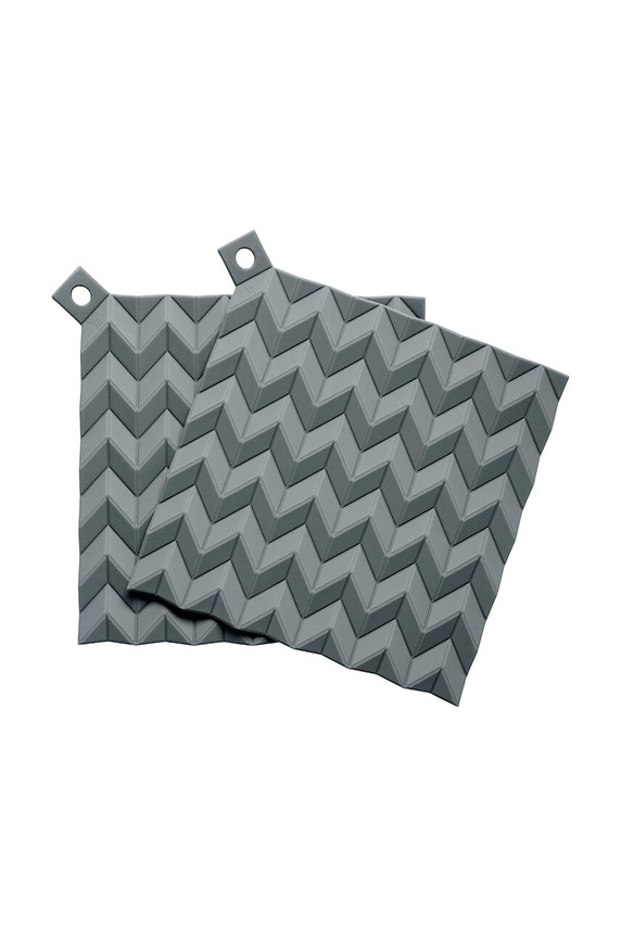 Silikonski podmetač Rig-Tig Hold On 2-pack siva Z00208