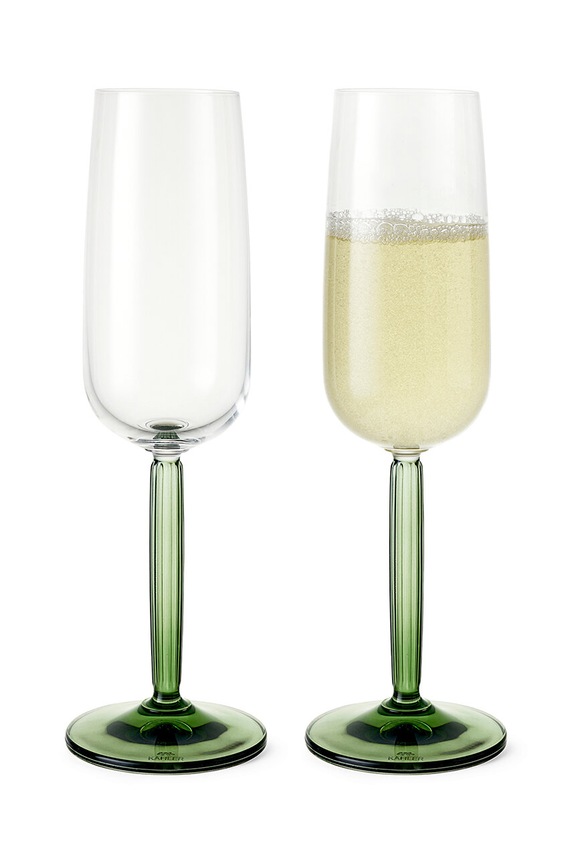 Čaša za šampanjac Kähler Hammershoi 240 ml 2-pack šarena 693071