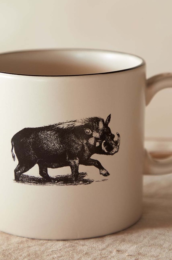 Komplet skodelic Costa Nova Elements Set 350 ml 4-pack DCS03.FAU pisana AA00