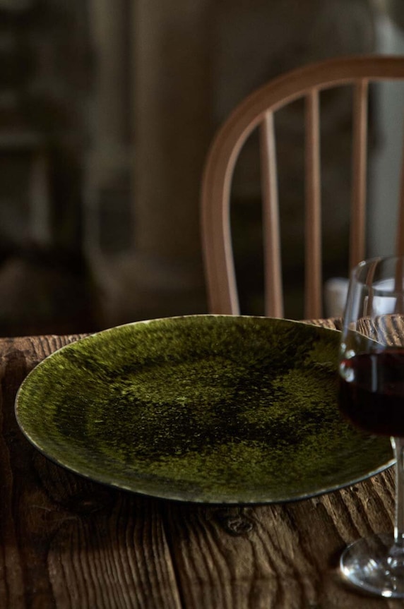 Costa Nova talerz Rivera Charger 31 cm NAP313.FRT zielony AA00