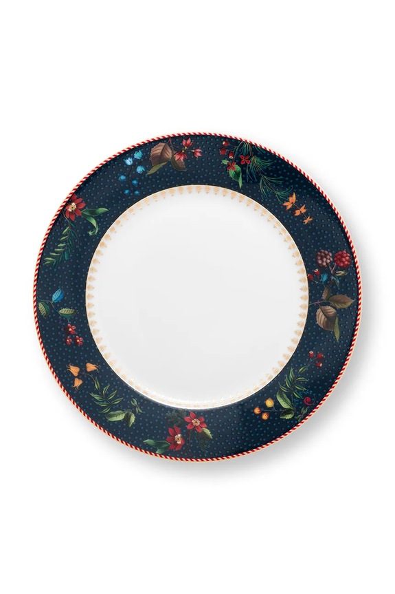 Pip Studio lapos tányér szett Berry Blues Blue 21,5 cm 6 db többszínű 51.001.481