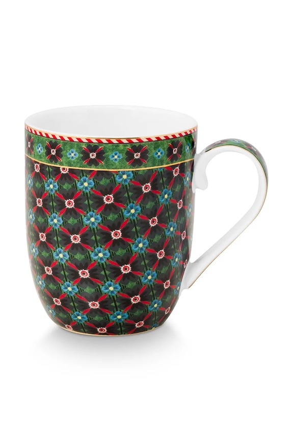 Set šalica Pip Studio Clover Green 145 ml 6-pack šarena 51.002.484