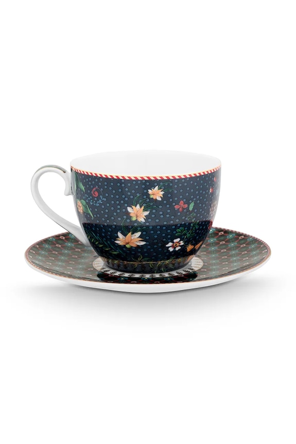 Konyha és bár Pip Studio csésze és csészealj készlet Berry Blues 280 ml 2 db 51.004.197 többszínű