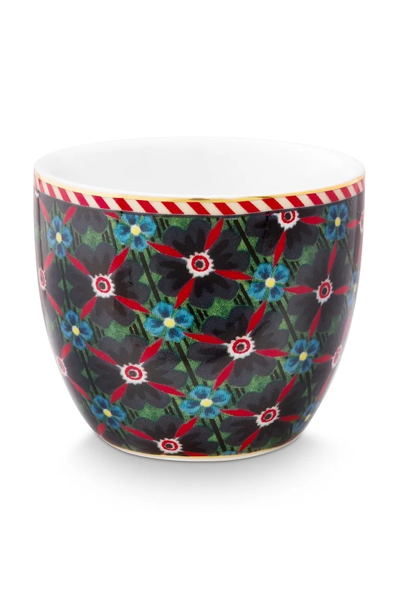 Pip Studio lágytojás tartó szett Clover Green 6 db 51.011.041 többszínű AA00