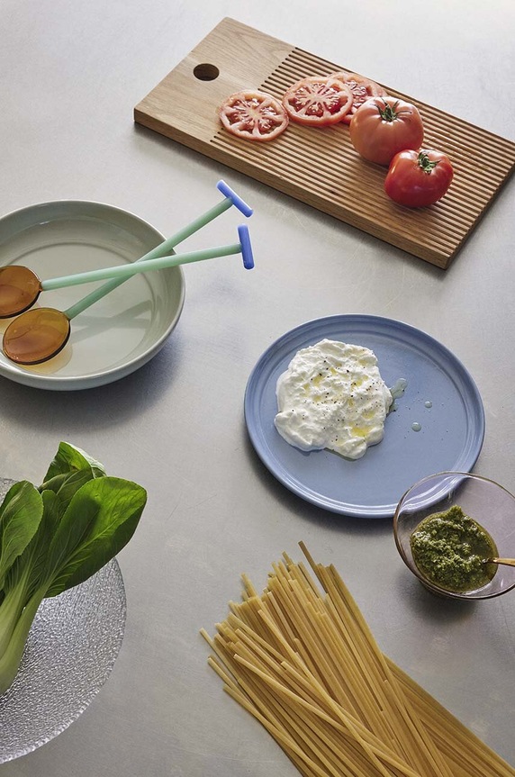 Κουτάλια σαλάτας Hübsch 2-pack πολύχρωμο 661703