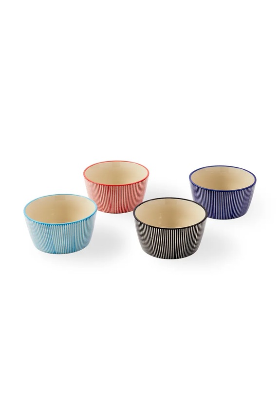 Pols Potten zestaw misek Handpainted 600 ml 4-pack multicolor 240.400.015