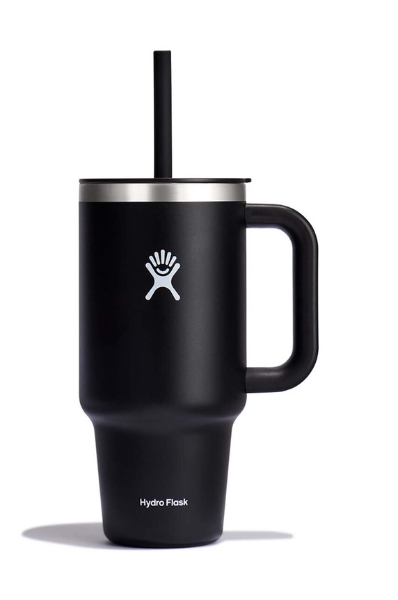 Ισοθερμική κούπα με καλαμάκι Hydro Flask Hydro Flask All Around™ 946 ml μαύρο TT32PS001