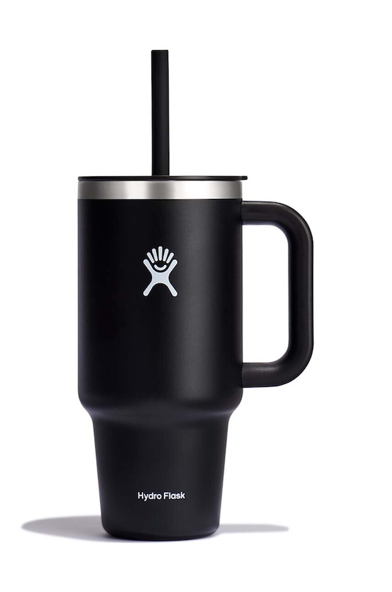 Ισοθερμική κούπα με καλαμάκι Hydro Flask Hydro Flask All Around™ 946 ml μαύρο TT32PS001