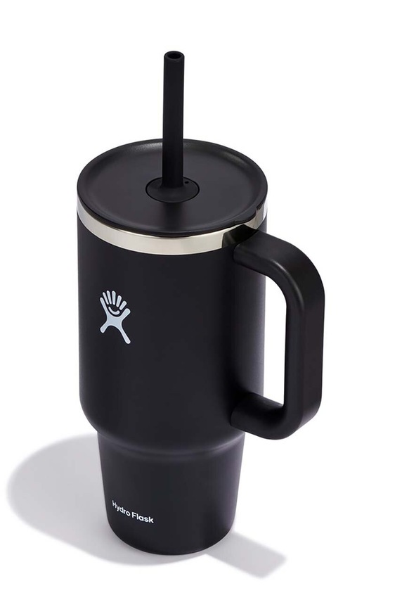 Αξεσουάρ Ισοθερμική κούπα με καλαμάκι Hydro Flask Hydro Flask All Around™ 946 ml TT32PS001 μαύρο