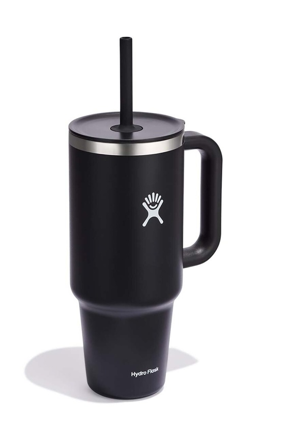 Ισοθερμική κούπα με καλαμάκι Hydro Flask Hydro Flask All Around™ 1,18 l TT40PS001 μαύρο AA00