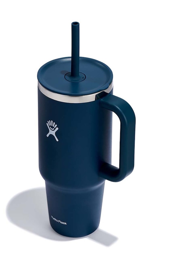 Αξεσουάρ Ισοθερμική κούπα με καλαμάκι Hydro Flask Hydro Flask All Around™ 1,18 l TT40PS464 σκούρο μπλε