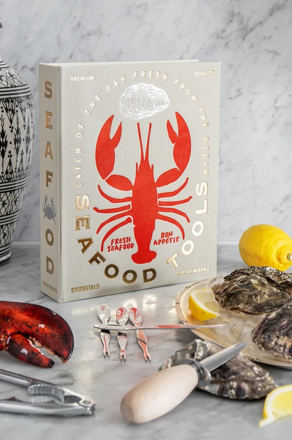 Set pribora za jelo za morske plodove Printworks The Essentials 6-pack PW00647 šarena