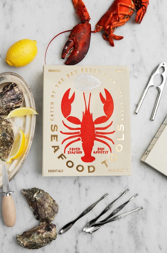 Set pribora za jelo za morske plodove Printworks The Essentials 6-pack PW00647