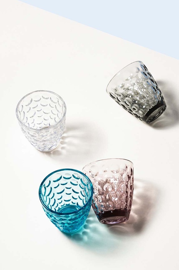 ONA zestaw szklanek Bubble 220 ml transparentny 704003