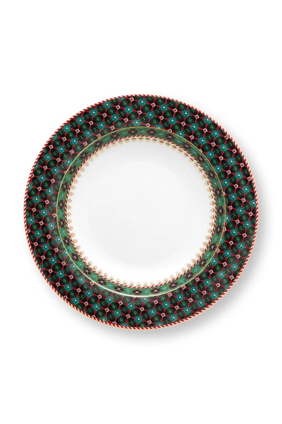 Pip Studio zestaw talerzy głębokich Clover Green 22 cm 6-pack multicolor 51.001.482