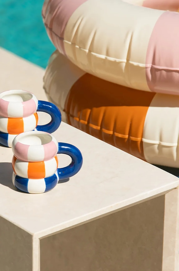Set šalica Balvi Floats 75 ml 2-pack plava 27944