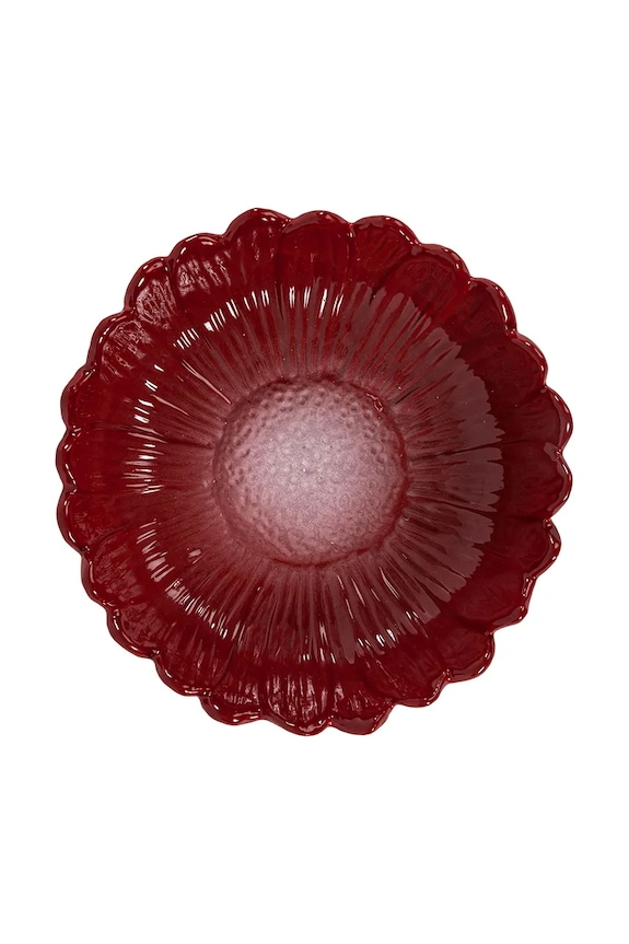 Sagaform talerz deserowy Dagny 20 cm bordowy 5018504