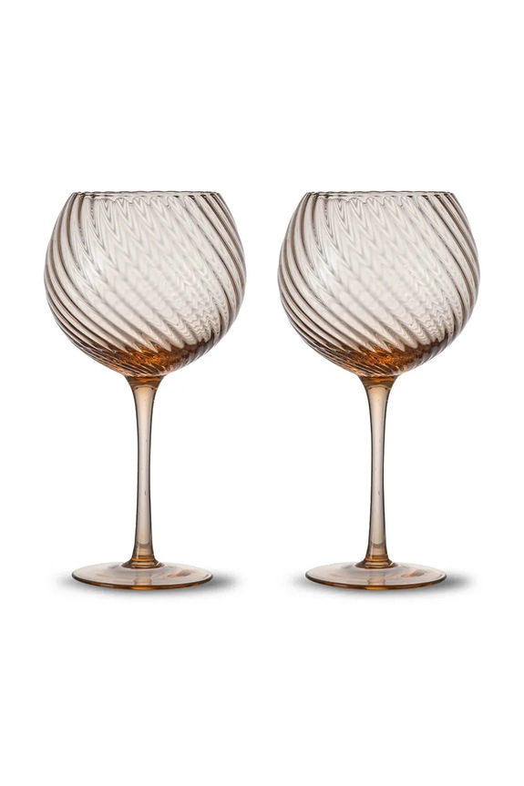 Byon set calici da vino Opacity 470 ml pacco da 2 arancione 5281602508