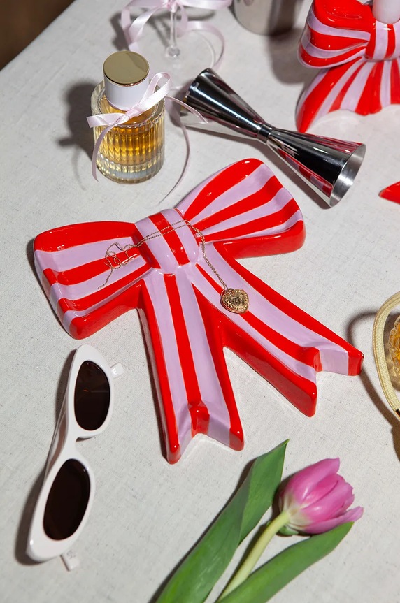 DOIY tacka na drobiazgi Bow multicolor DYTRTBOW