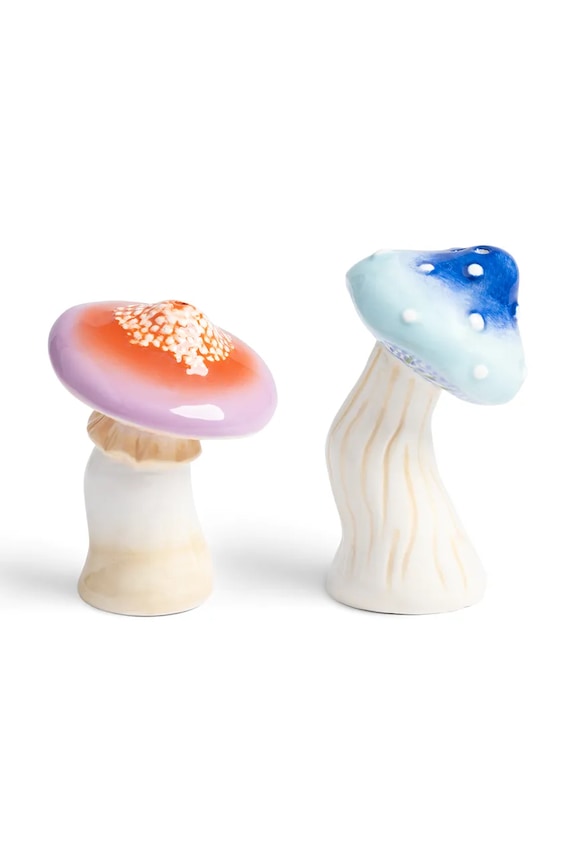 &k amsterdam saliera e pepiera Magic Mushroom multicolore 1799.27