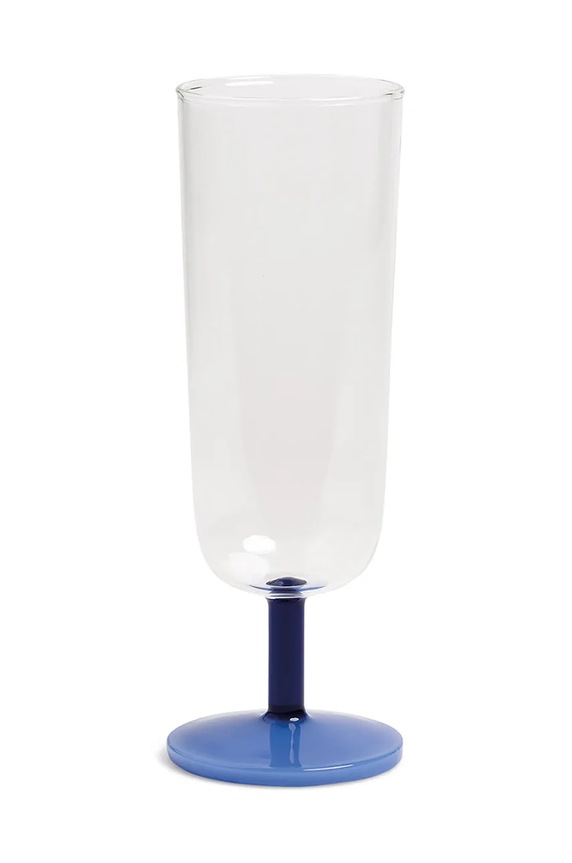 Комплект чаши за шампанско &k amsterdam mingle blue 250 ml 354.08 многоцветен AA00