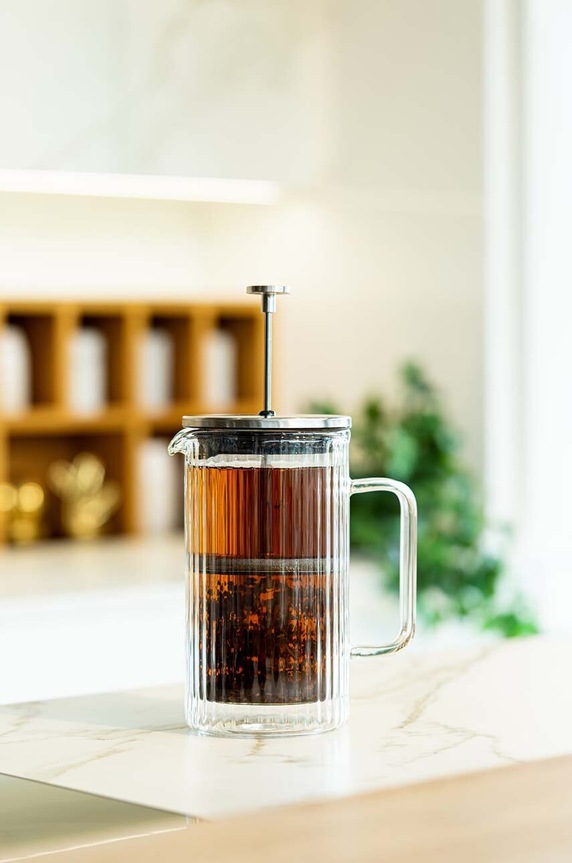 Vialli Design macchina per caffè e tè Tulip 1 L grigio 30657