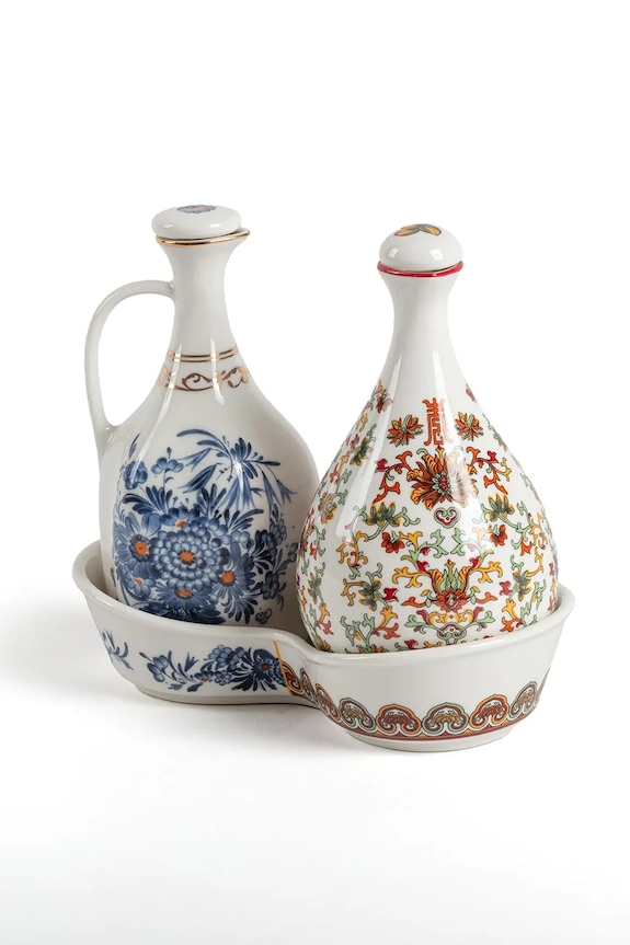 Seletti o sticlă de ulei și oțet Theleme 18 cm 09690 multicolor AA00