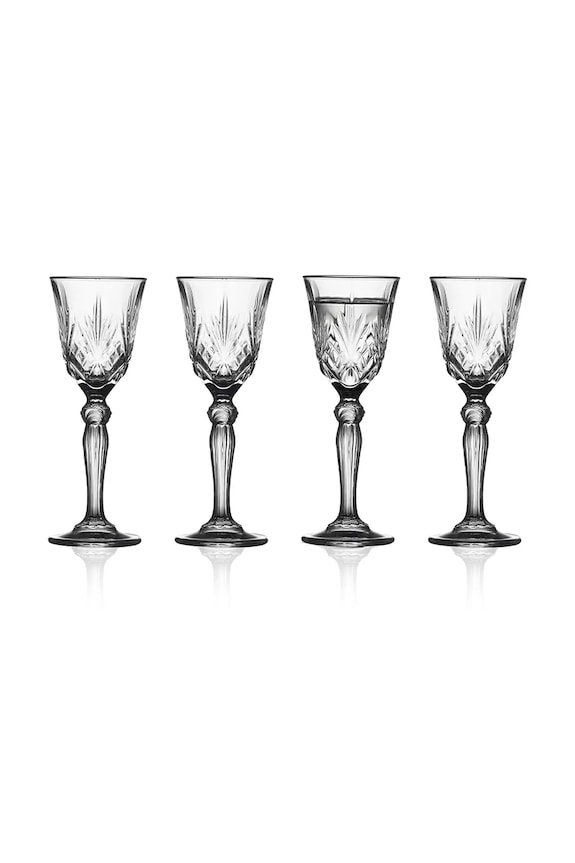 Set čaša Lyngby Melodia 50 ml 4-pack šarena 31133