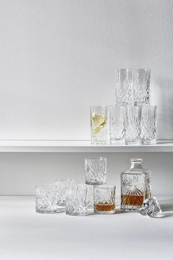 Lyngby zestaw szklanek do whisky Melodia 310 ml 916107 multicolor