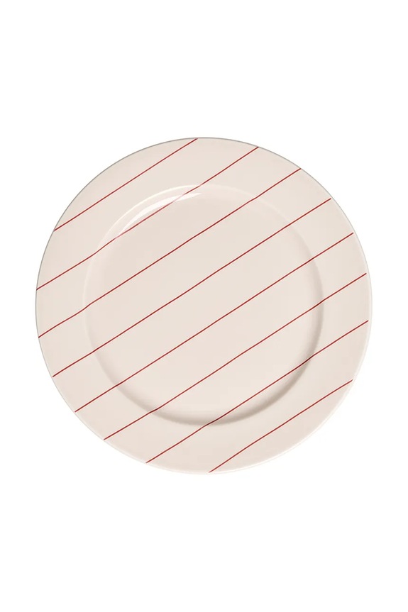 Πιάτο γλυκού Design Letters Pyjamas Plate 23 cm πολύχρωμο 10101025PBFRSTRIPE