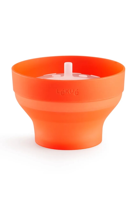 Мини контейнер за пуканки Lekue 2 x 700 ml (2 броя) червен 881664