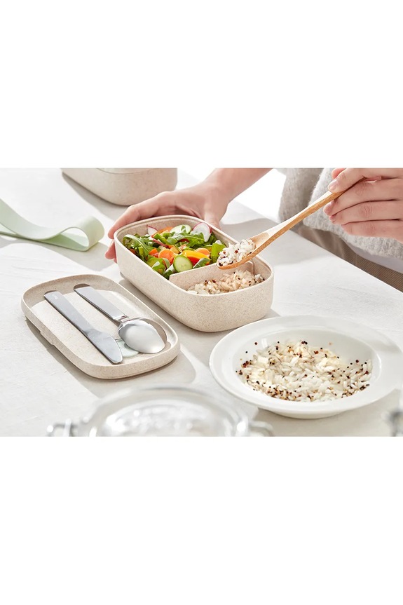 Кутия за обяд Lekue To Go Organic 0,5L 881480 бежов