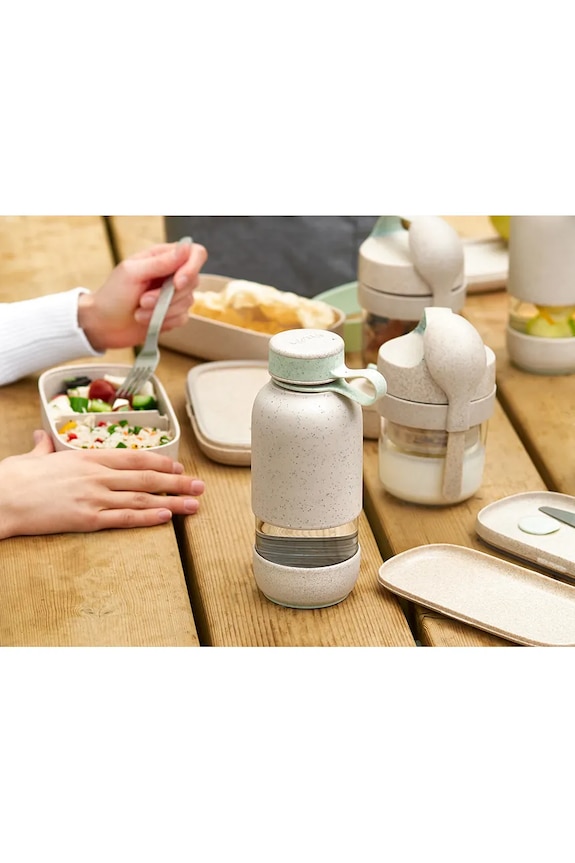 Accesorii Lekue sticlă pentru apă To Go Organic 500 ml 881503 bej