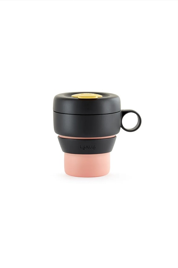 Lekue tazza piegievole To Go 350 ml arancione 881589