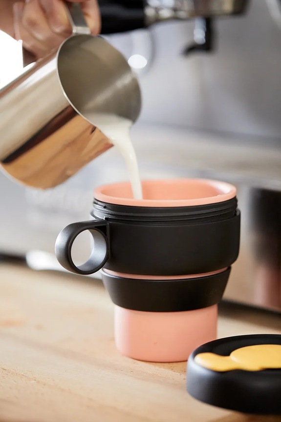 Lekue tazza piegievole To Go 350 ml arancione 881589