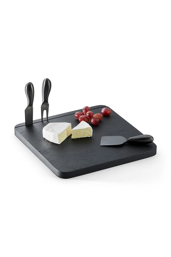 Philippi deska do serwowania serów ze sztućcami Fromage 4-pack multicolor P189012