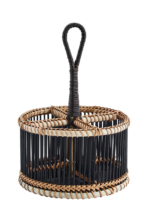 Madam Stoltz organizator de bucătărie Bamboo multicolor MK2711.47