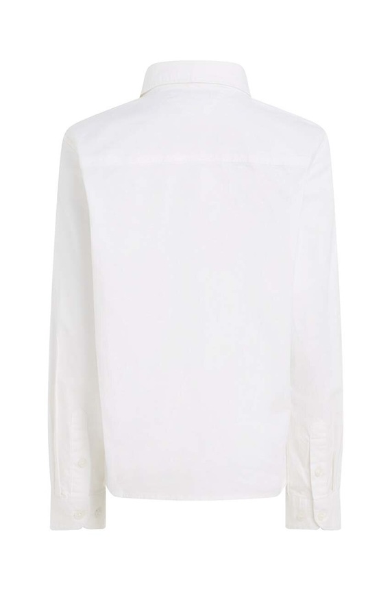 Αγορίστικα Παιδικό πουκάμισο Tommy Hilfiger KB0KB06964.NOS λευκό