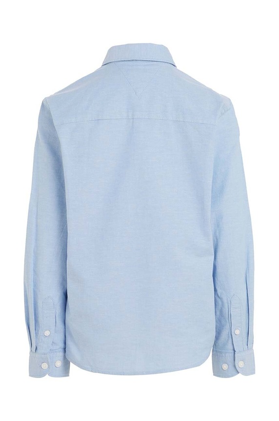 Chłopiec Tommy Hilfiger Koszula dziecięca KB0KB06964.NOS niebieski