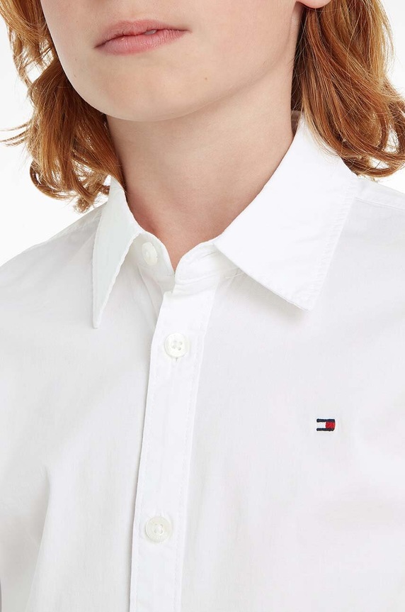 Tommy Hilfiger Koszula dziecięca KB0KB06965.NOS biały