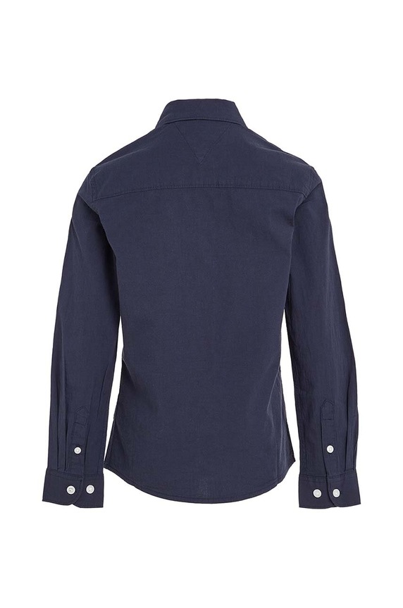Chłopiec Tommy Hilfiger Koszula dziecięca KB0KB06965.NOS granatowy