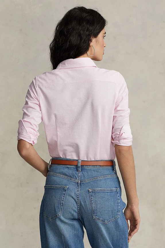Polo Ralph Lauren cămașă din bumbac 211664427002 roz AA00
