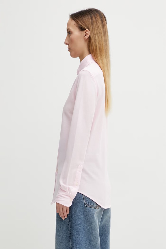 Бавовняна сорочка Polo Ralph Lauren 211664427002 рожевий AA00